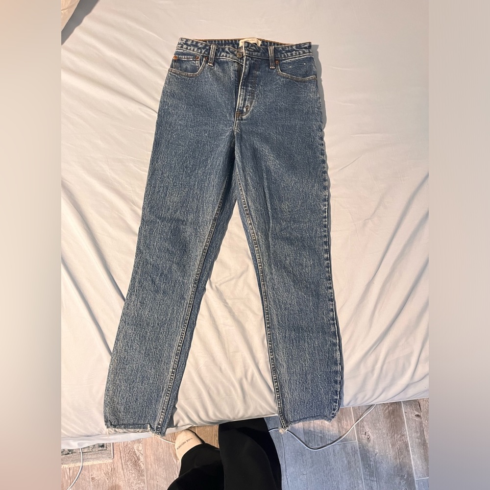 Abercrombie and fitch the skinny high rise curve love Jean